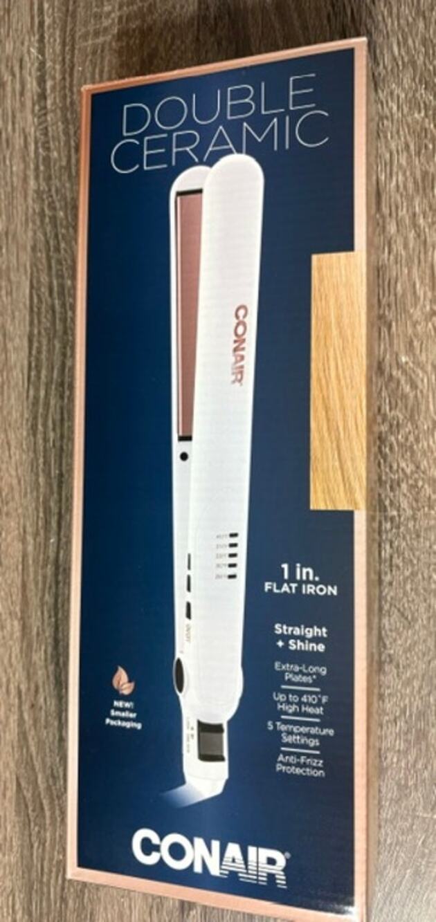 Conair 1 inch Flat Iron Hair Straightener New in Box!